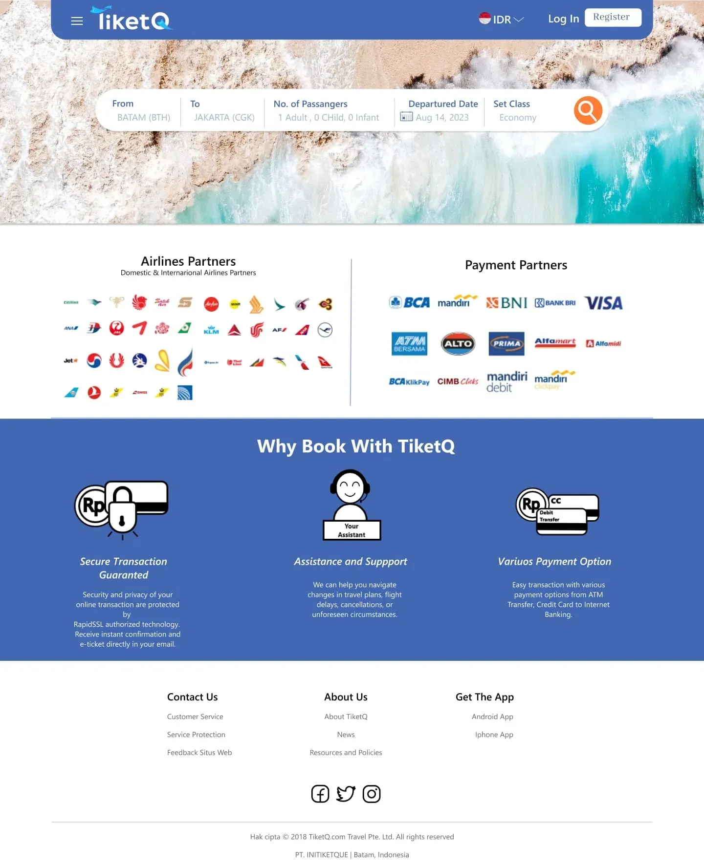 TiketQ microservice development project